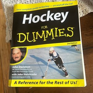 Hockey for dummies book